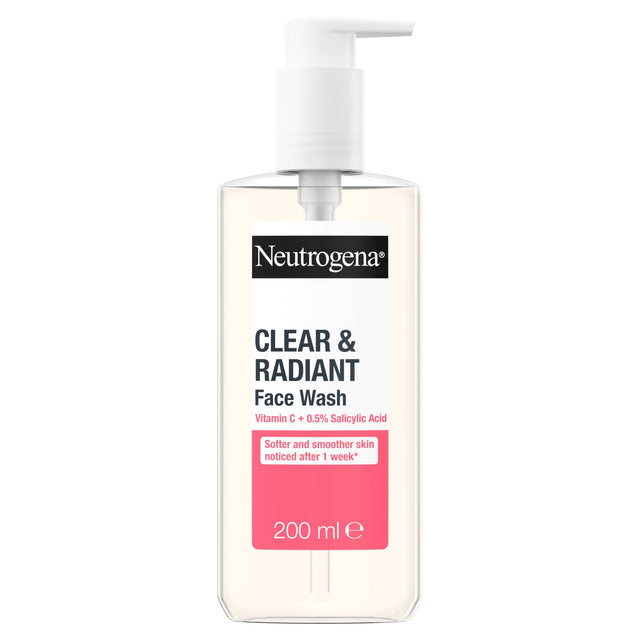 Neutrogena Clear & Radiant Face Wash 200 ml