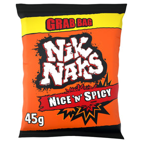 Nik Naks Nice 'N' Spicy Grab Bag Crisps 45 g