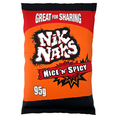 Nik Naks Nice 'N' Spicy Sharing Crisps 95 g