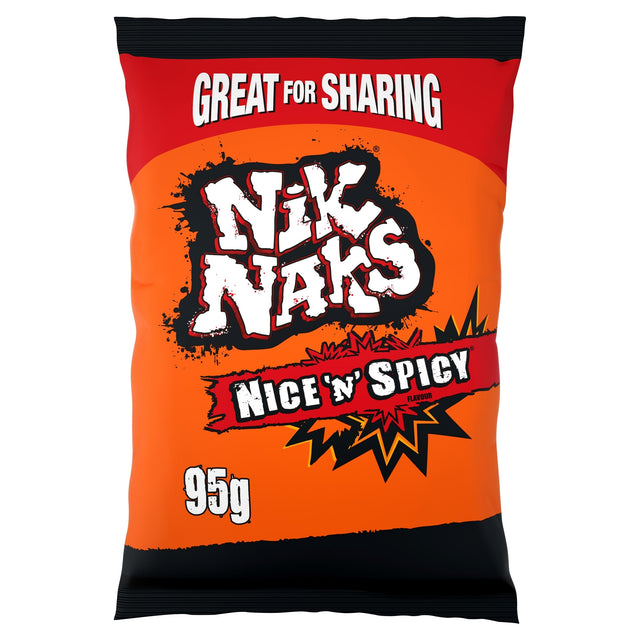 Nik Naks Nice 'N' Spicy Sharing Crisps 95 g