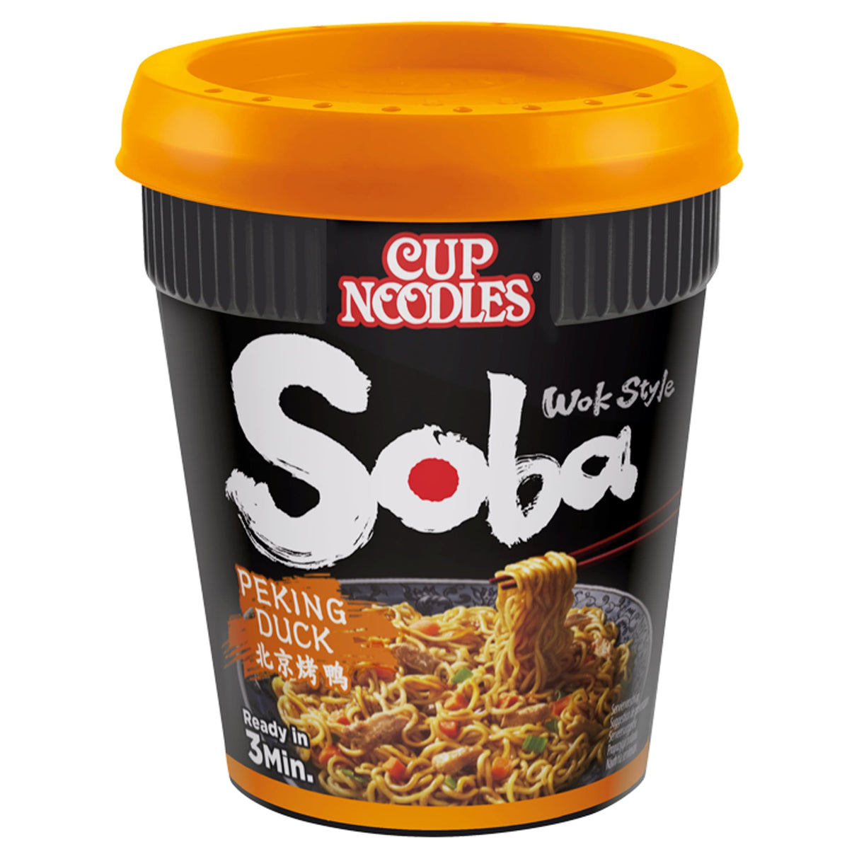 Nissin Cup Noodles Soba Wok Style Instant Noodles Peking Duck 87 g