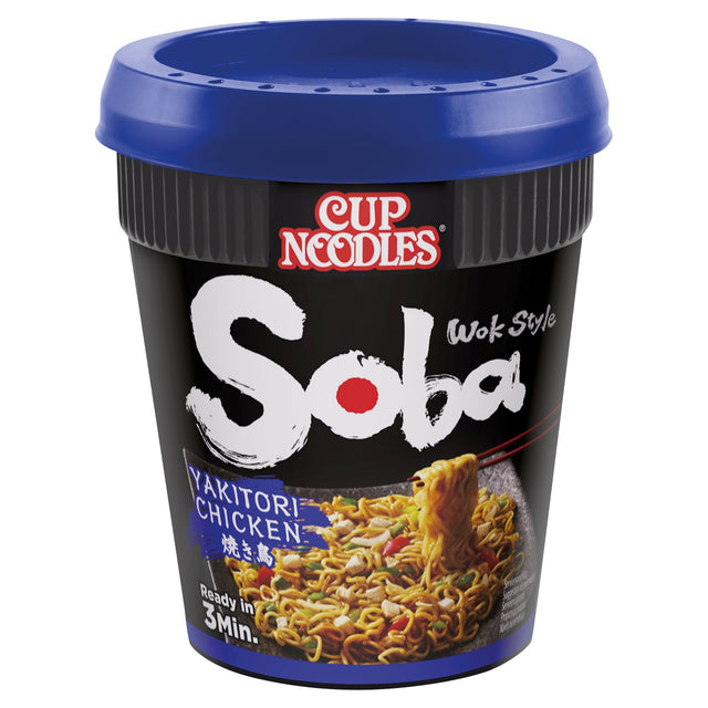 Nissin Cup Noodles Soba Wok Style Yakitori Chicken 89 g