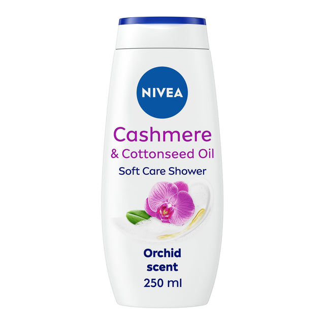 Nivea Cashmere & Cotton Seed Oil Shower Cream 250 ml