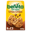 Belvita Breakfast Soft Bakes Chocolate Filled Cereal Snack Bars Pack 5 x 50 g