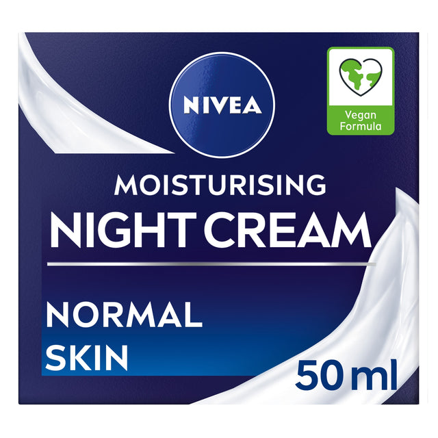 Nivea Moisturising Night Cream Normal Skin 50 ml