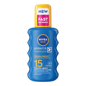 Nivea Sun Protect & Moisture Sun Cream Spray SPF 15 200 ml