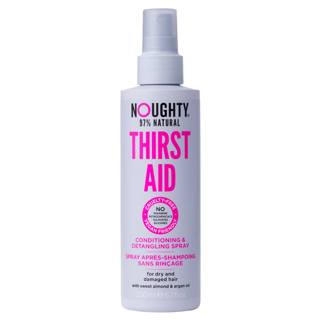 Noughty Thirst Aid Vegan Conditioning & Detangling Spray 200 ml