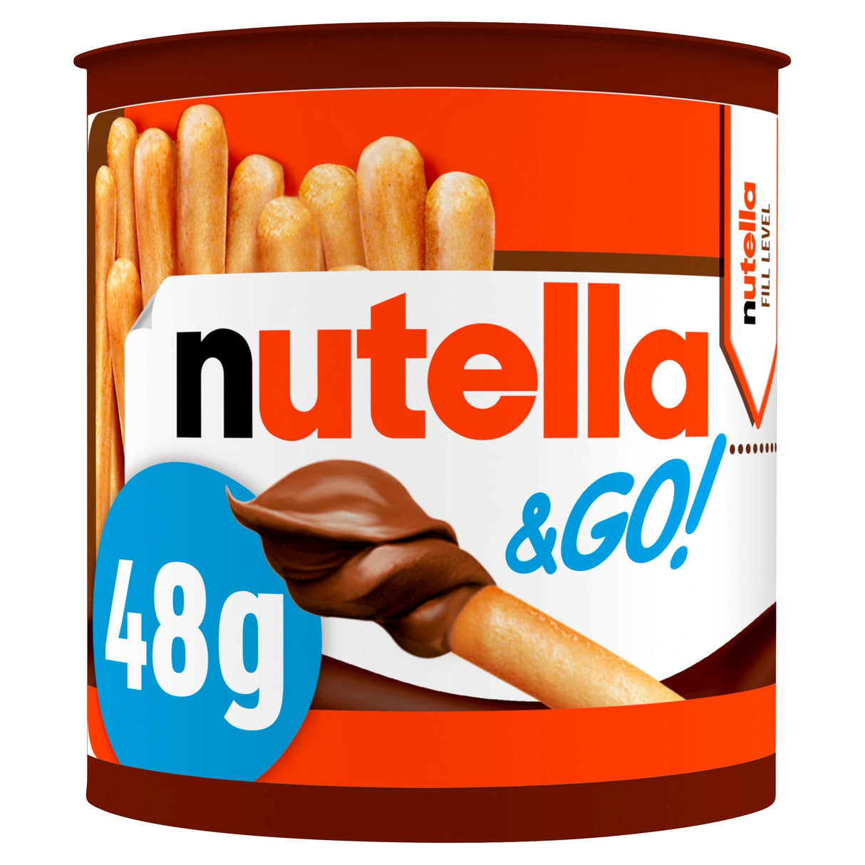 Nutella & Go! Hazelnut Chocolate Spread & Breadsticks Snack Pot 1 x 48 g