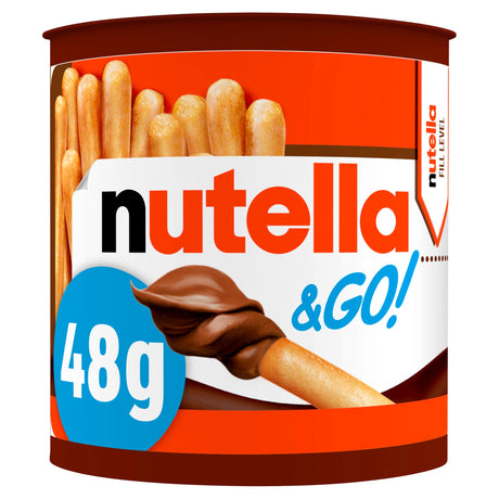 Nutella & Go! Hazelnut Chocolate Spread & Breadsticks Snack Pot 1 x 48 g