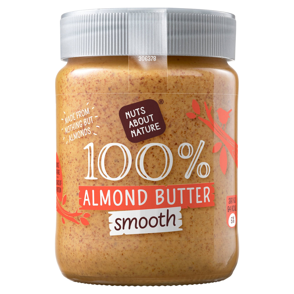 Nuts About Nature 100% Almond Butter Smooth 340 g