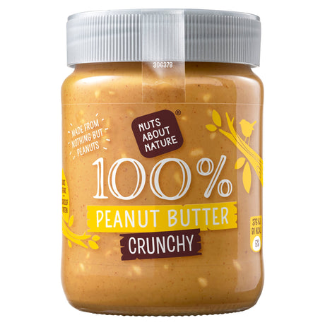 Nuts About Nature Peanut Butter Crunchy 340 g