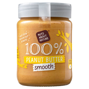 Nuts About Nature Peanut Butter Smooth 340 g