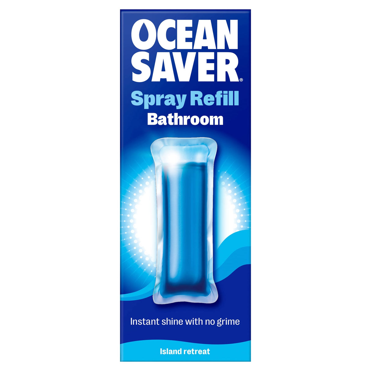 Ocean Saver Bathroom Spray Cleaner Refill Island Retreat 9 ml