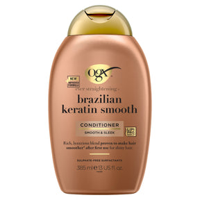 Ogx Brazilian Keratin Smooth Conditioner For Dry Hair 385 ml