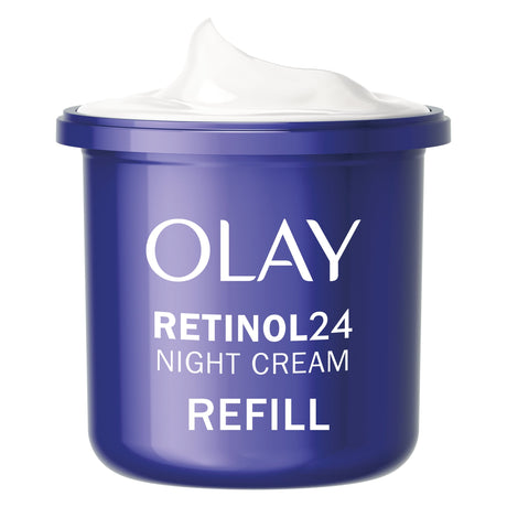 Olay Retinol 24 Night Cream Face Moisturiser Refill. Anti Ageing Skincare 50 ml