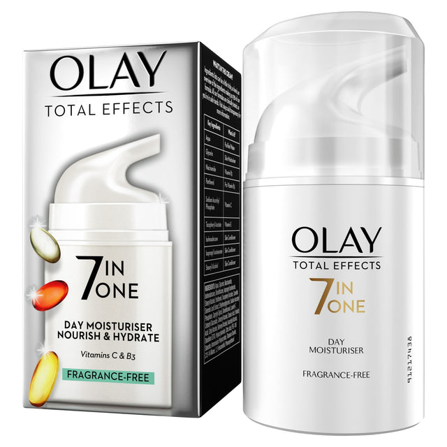 Olay Total Effects 7 in 1 Anti-Ageing Day Moisturiser Fragrance Free 50 ml