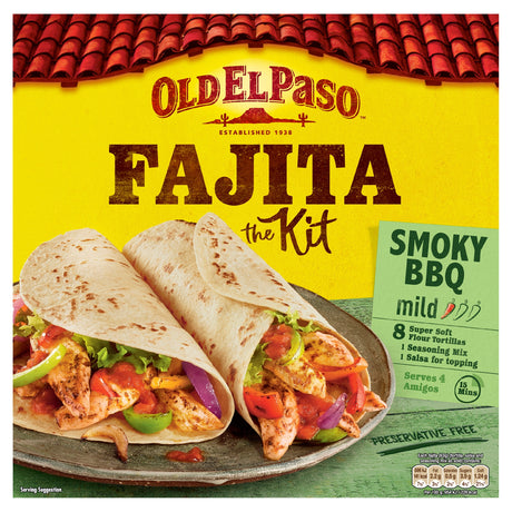 Old El Paso Smoky BBQ Fajita Dinner Kit 500 g