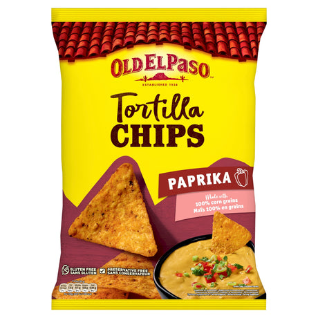 Old El Paso Tortilla Chips Paprika 185 g