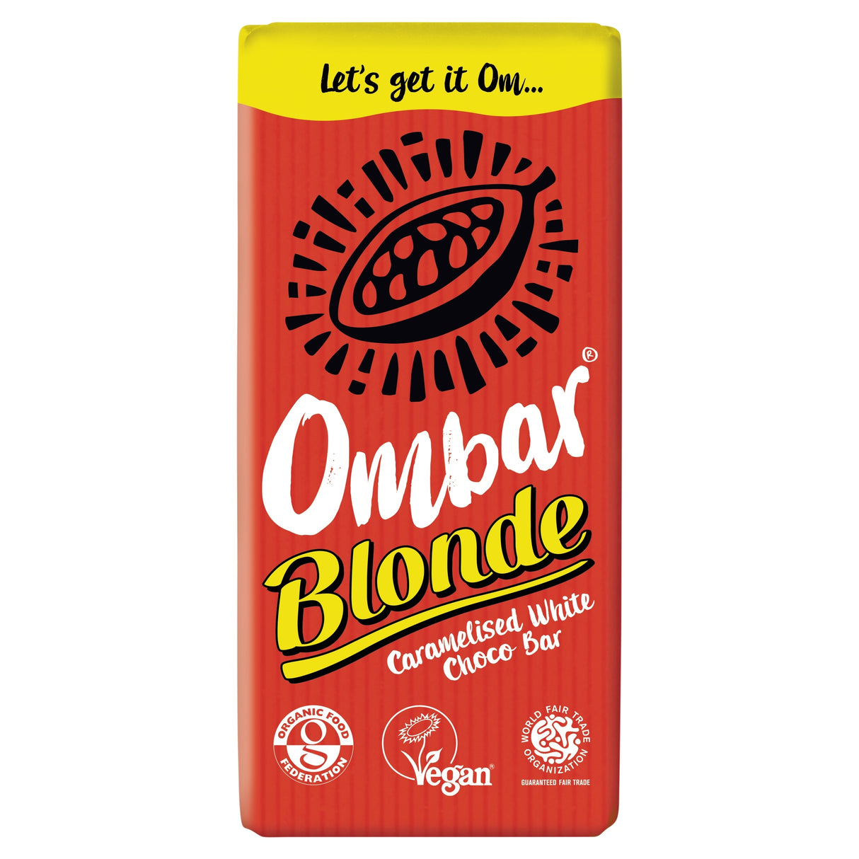 Ombar Blonde Caramelised White Choco Bar 70 g