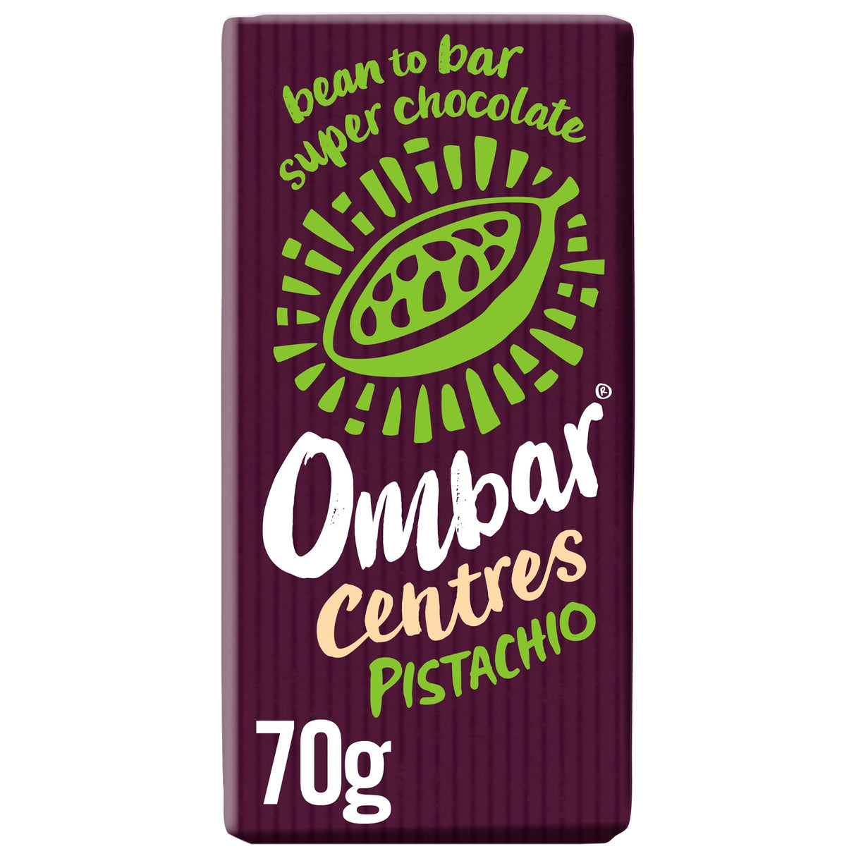 Ombar Centres Pistachio Chocolate 70 g