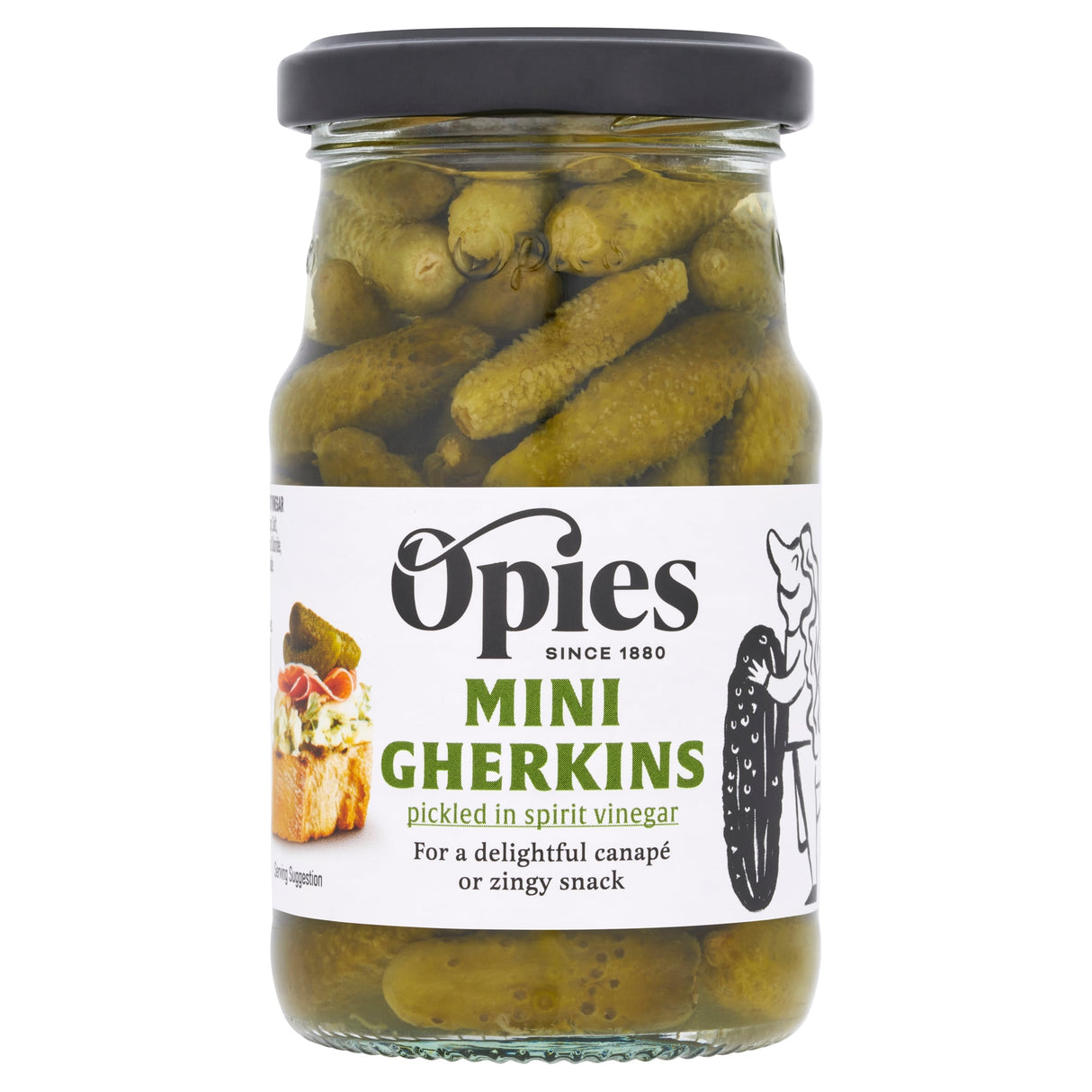 Opies Mini Gherkins 227 g