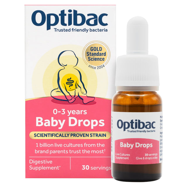 Optibac Probiotics For Your Baby 30 Servings 10 ml