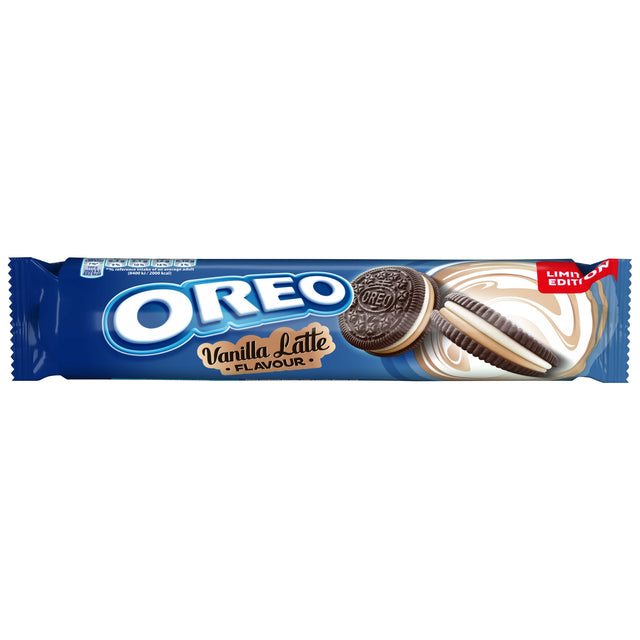 Oreo Vanilla Latte Flavour Sandwich Biscuits 157 g
