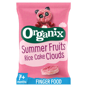 Organix Summer Fruits Rice Cake Clouds 40 g