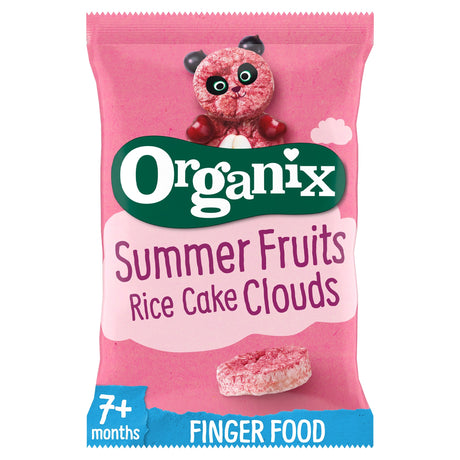 Organix Summer Fruits Rice Cake Clouds 40 g