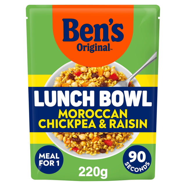 Ben's Original Lunch Bowl Moroccan Style Grains & Pulses 220 g