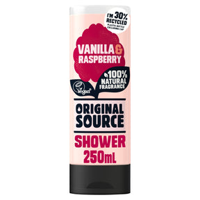 Original Source Vanilla Raspberry Shower Gel 250 ml