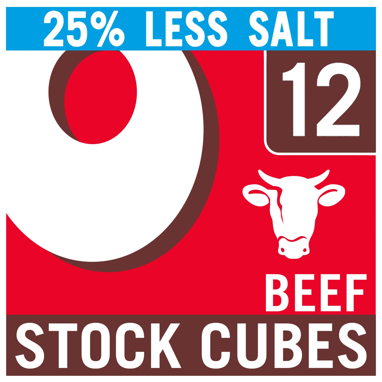 Oxo Reduced Salt Beef Stock Cubes 1 x2 71 g