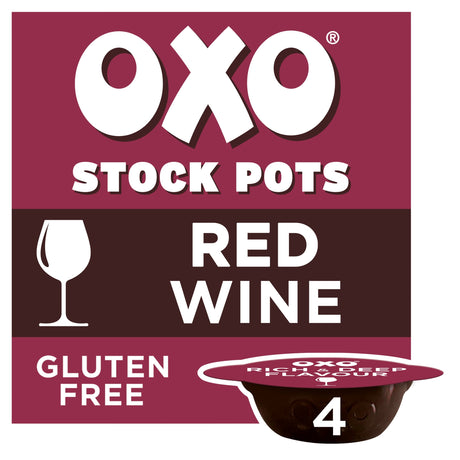 Oxo Stock Pots Red Wine 4 x 20 g