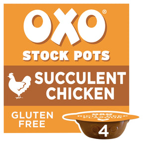 Oxo Stock Pots Succulent Chicken With Bay & Parsley 4 x 20 g 80 g