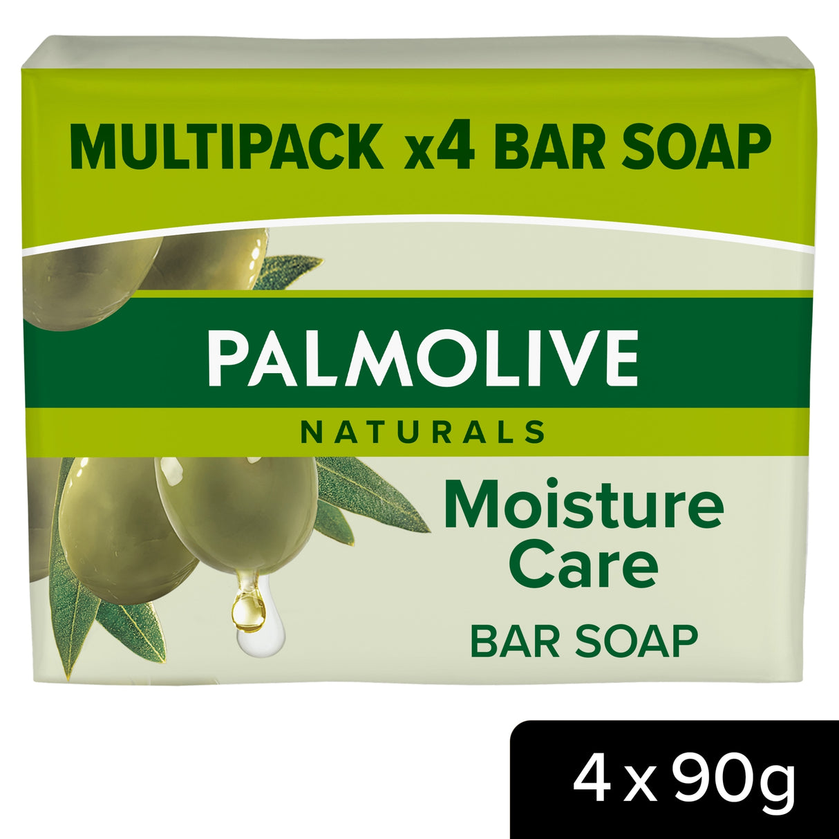 Palmolive Naturals Moisture With Olive Bar Soap 90 g x4