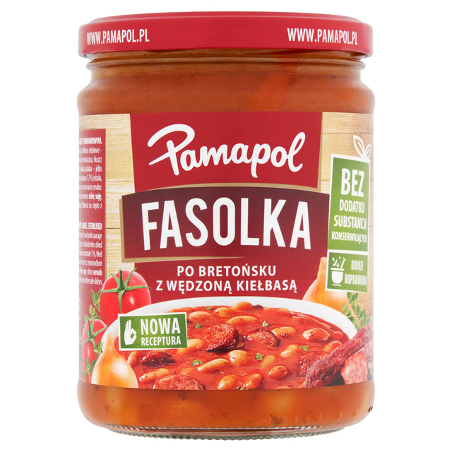 Pamapol Beans With Sausages In Tomato Sauce 500 g
