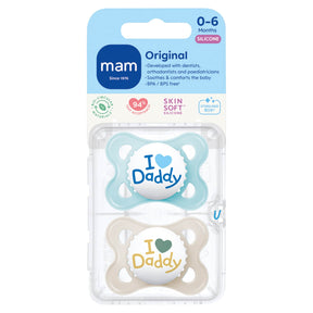 Mam Original Style 0-6 Months Soother x2