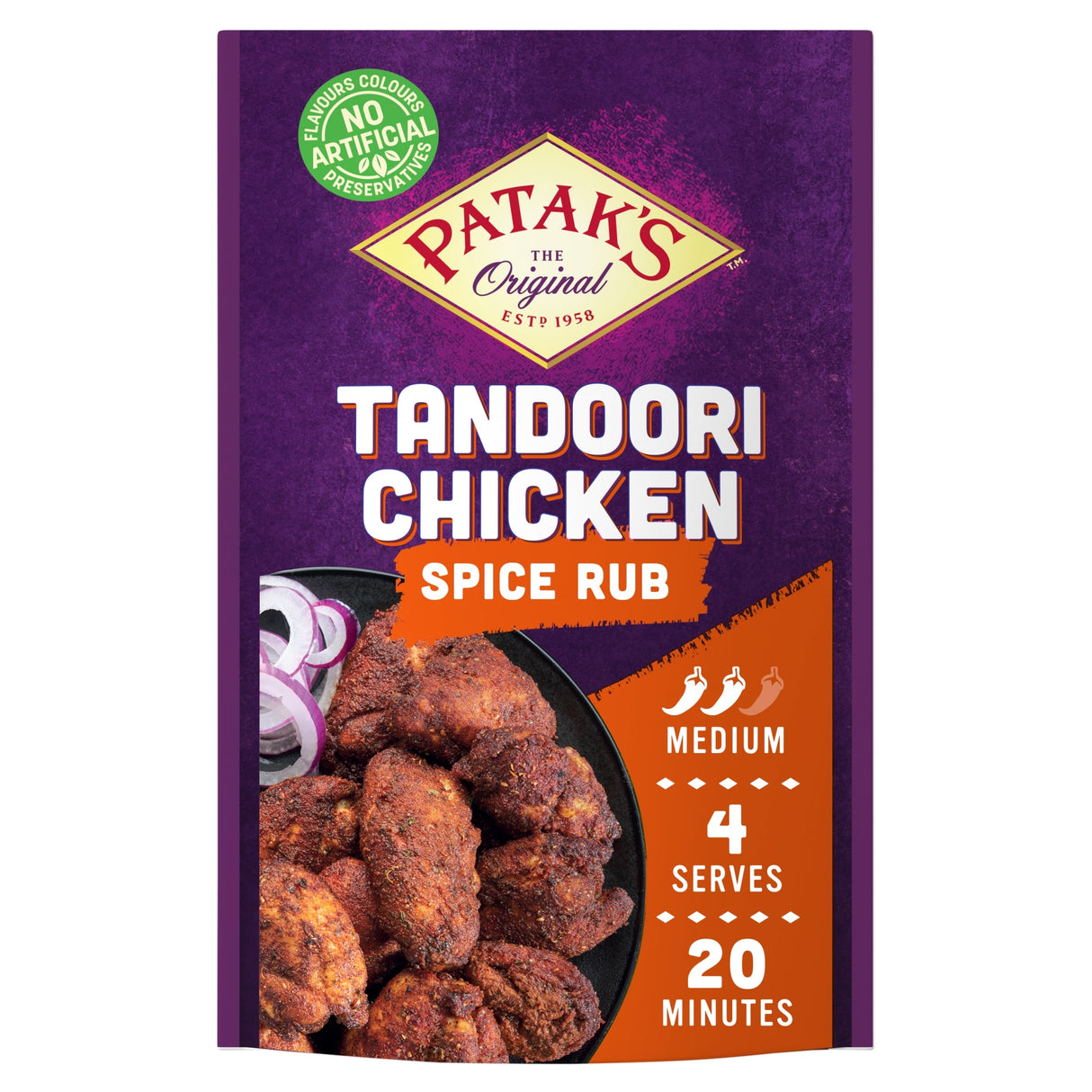 Patak's Tandoori Chicken Spice Rub 25 g