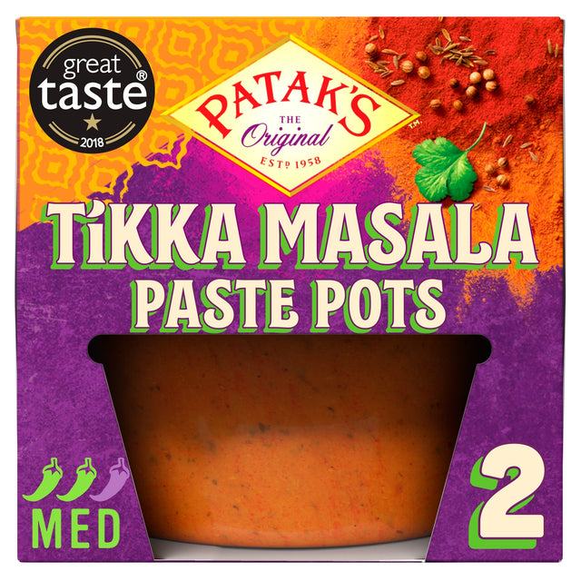 Patak's Tikka Masala Paste Pots 2 x 70 g