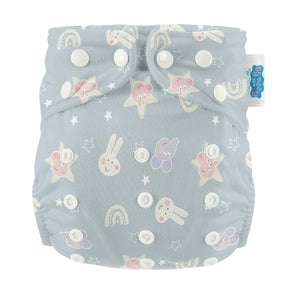 Peppa Pig One Size All-In-One Reusable Cloth Nappy Blue Mix Peppa & Friends