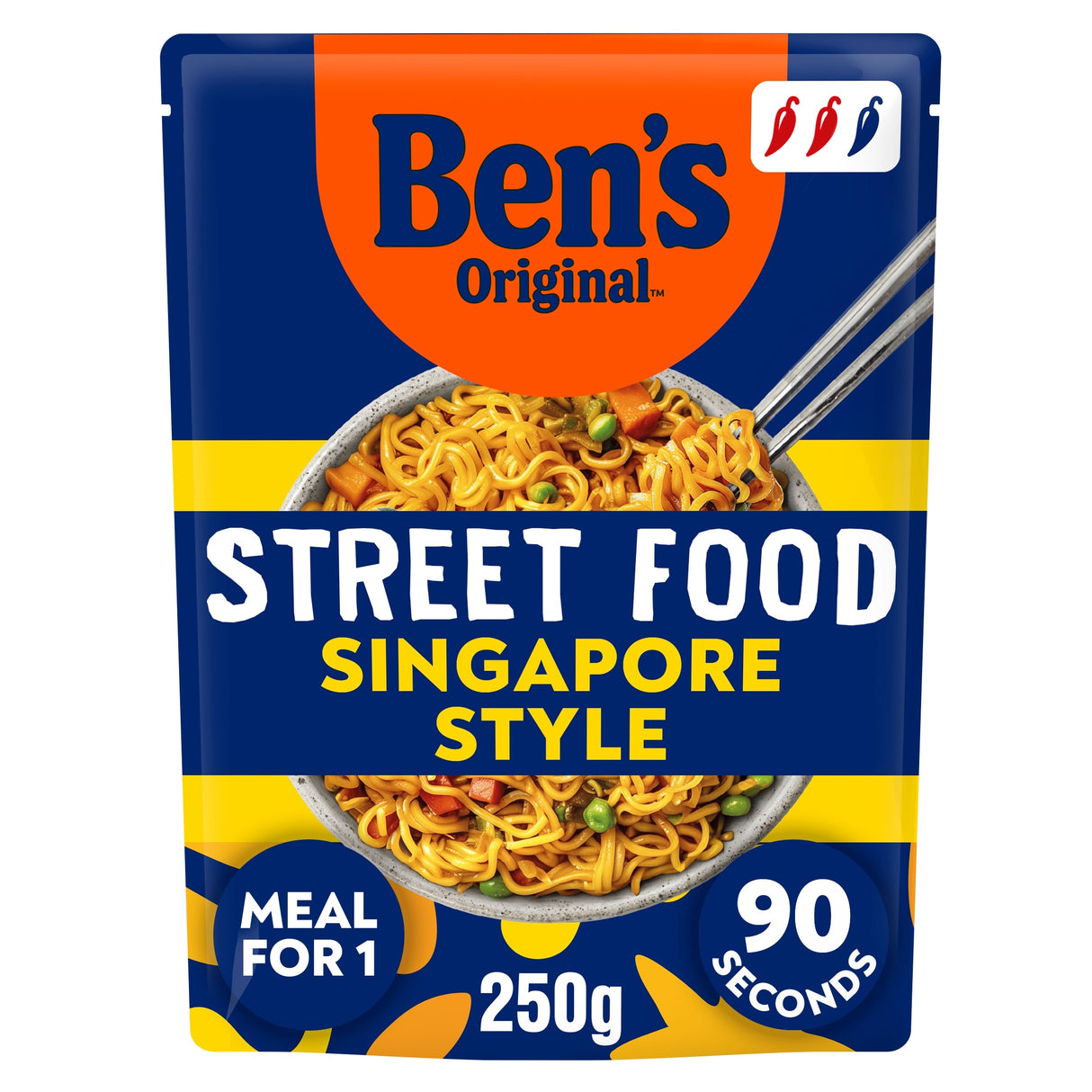 Ben's Original Street Food Singapore Style Noodles 250 g