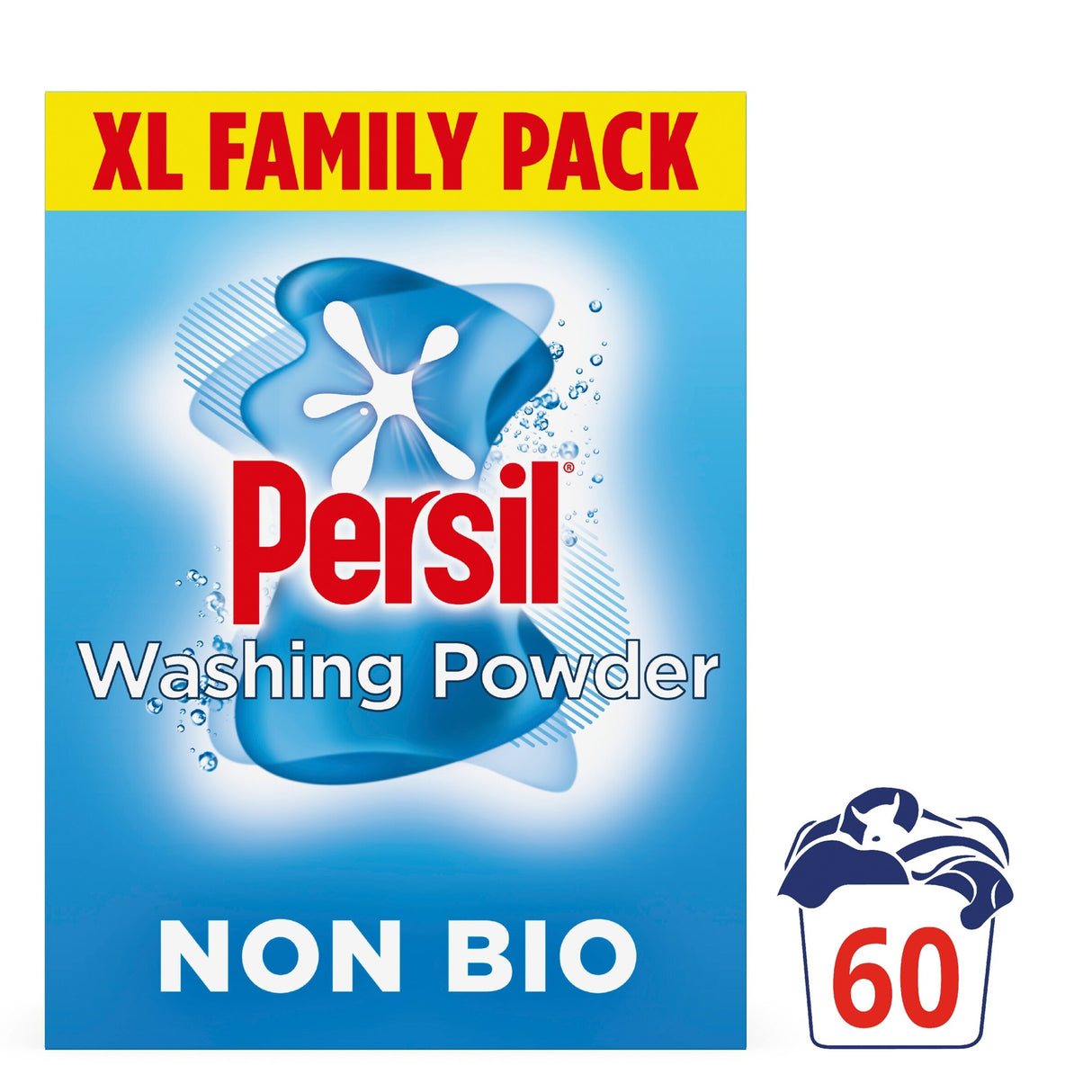 Persil Non Bio Washing Powder 60 Washes 3 kg