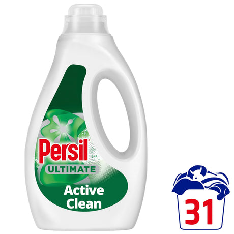 Persil Ultimate Active Clean Bio Laundry Washing Detergent 31 Washes 837 ml