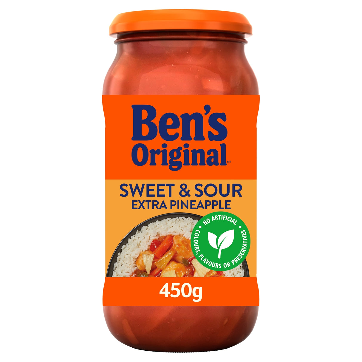Ben's Original Sweet & Sour Extra Pineapple Sauce 450 g