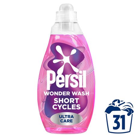 Persil Wonder Wash Ultra Care Laundry Detergent 31 Washes 837 ml