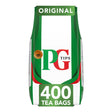 PG Tips Original Tea Bags 400 Pack 1.16 kg