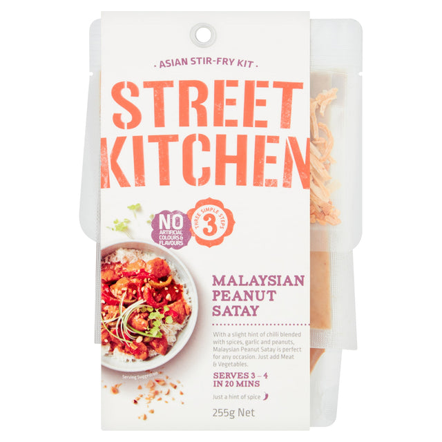 Street Kitchen Malaysian Satay Chicken Meal Kit 255 g