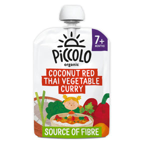 Piccolo Organic Coconut Red Thai Vegetable Curry 130 g