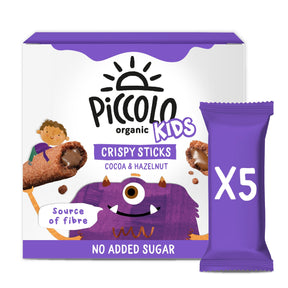 Piccolo Organic Crisp Sticks Cocoa & Hazelnut 5 x 25 g