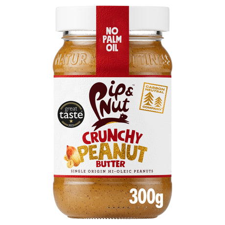 Pip & Nut Crunchy Peanut Butter 300 g